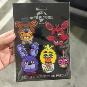 Universal Studios Character Patch Set - Multicolor